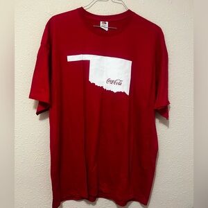 Fruit of the Loom Red Graphic Tee